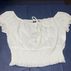 SHEIN- White Blouse